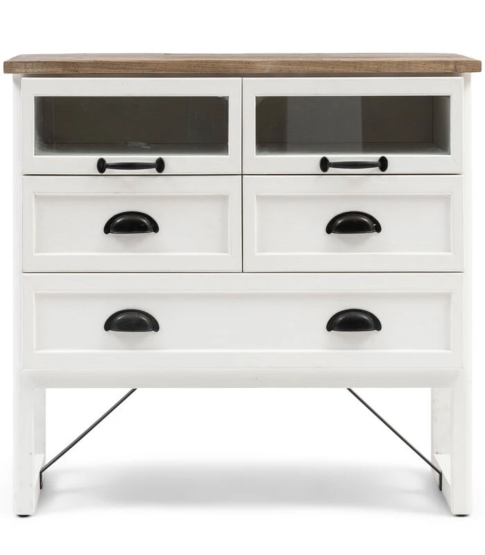 Dressoir Kasten - Bridgeville Dresser - Wit 3 Dressoir Kasten - Bridgeville Dresser - Wit