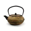 Theepot 80cl Strepen Goud/Zwart My Tea -Thuis Accessoires Winkel 035c58062ece43c2b140a6f256bf66fd
