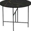 Exclusive Vida Bijzettafel - Porselein/Metaal - Zwart - 48x60x60 -Thuis Accessoires Winkel 03b74f54985e4ceeb2275f678c486d3e
