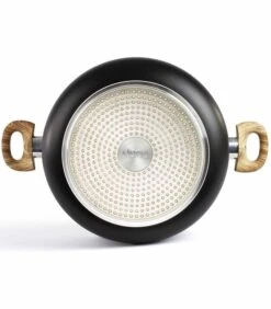 LIVOO Kookpot Steen- En Houtlook 28 Cm -Thuis Accessoires Winkel 046e6a5f23cb4855b1d3357a550c8a56