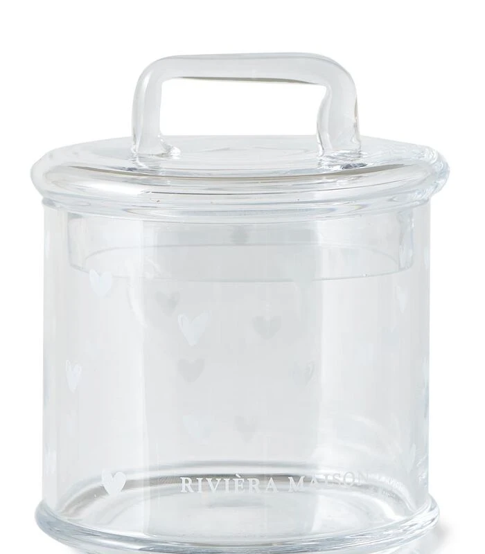 Voorraadpotten Glas Met Deksel - Lovely Heart Storage Jar - Transparant - 1 Stuks 3 Voorraadpotten Glas Met Deksel - Lovely Heart Storage Jar - Transparant - 1 Stuks - Afbeelding 2