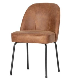 BePureHome Vogue Eetkamerstoel - Leer - Cognac - Set Van 2 -Thuis Accessoires Winkel 0553e239a38d4790a26264a8819b1db1