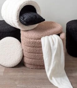 Leitmotiv Poef Cuddly - Bruin - 50x35x40 Cm 11 Leitmotiv Poef Cuddly - Bruin - 50x35x40 Cm -Thuis Accessoires Winkel 07cb11987fa84097826042d216e1abe7