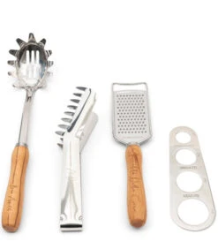 Pasta Maker - Italian Pasta - Zilver - Set Van 2 Stuks