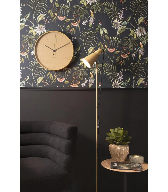 Leitmotiv Stoel Explicit - Suede Look Zwart - 74x71x74cm 5 Leitmotiv Stoel Explicit - Suede Look Zwart - 74x71x74cm - Afbeelding 3