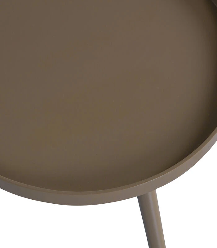 WOOOD Sasha Bijzettafel - Hout/MDF - Bruin - 41x41x41 5 WOOOD Sasha Bijzettafel - Hout/MDF - Bruin - 41x41x41 - Afbeelding 3