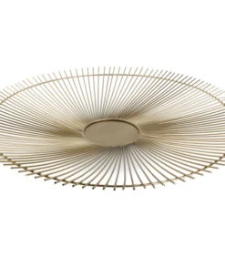 Draadmand 53xH5cm Goud Twisted Iris