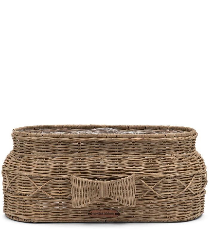 Bloempot Voor Binnen Naturel - Rustic Rattan Classic Planter Round 3 Bloempot Voor Binnen Naturel - Rustic Rattan Classic Planter Round