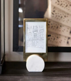 Fotolijst Depsey Marble Goud - 15x10 Cm -Thuis Accessoires Winkel 1071a4040ddf42f6a5b1878ab6914061