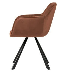 Exclusive Elaine Eetkamerstoel - Velvet - Raspberry - 81x60x59 -Thuis Accessoires Winkel 1112c7f326914543a3e5b5b7dfc806f1