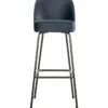 BePureHome Vogue Barstoel - Fluweel - Teal - 103x50x55 -Thuis Accessoires Winkel 11ed2c9aa31f4d25ba22ba63871b797b