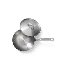 Wok Stainless Steel 28 Cm Roestvrijstaal -Thuis Accessoires Winkel 12c45639d71a4e9d9ca24b63003dd364