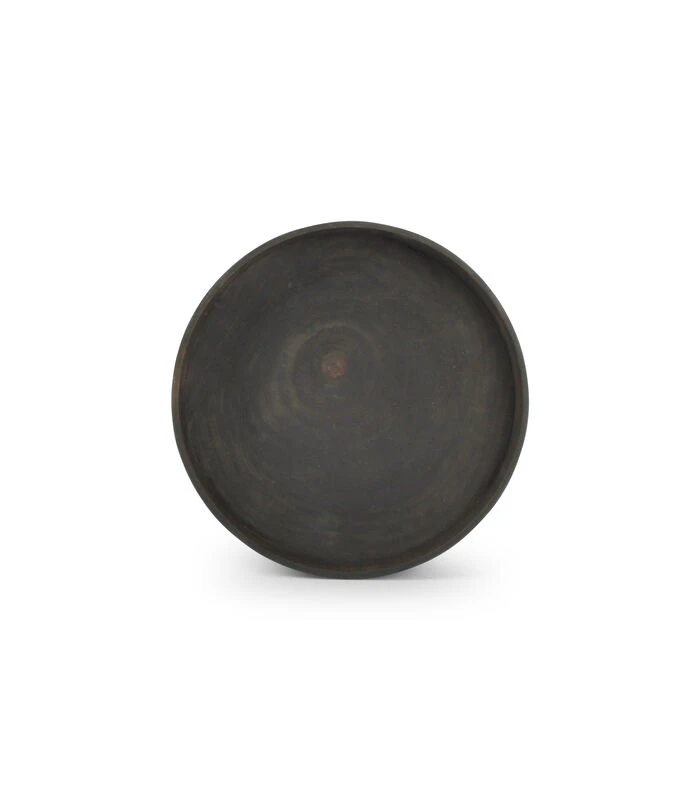 Serveerschaal 25x2,5cm Hout Zwart Pale 4 Serveerschaal 25x2,5cm Hout Zwart Pale - Afbeelding 2