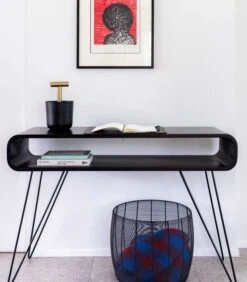 Metro Sofa Tafel Wit/ Zwarte Poten -Thuis Accessoires Winkel 13202cd94b5046a89319972a06d7c682