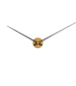 Karlsson Wandklok LBT Sharp - Karamelbruin - Ø77,5cm