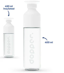 Dopper Glazen Drinkfles Glass 400ml -Thuis Accessoires Winkel 1410c9c8326d4bc18afeea2880e91646