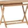 Inklaptafel Tuin Folding - Teak - Naturel - 75x120x70