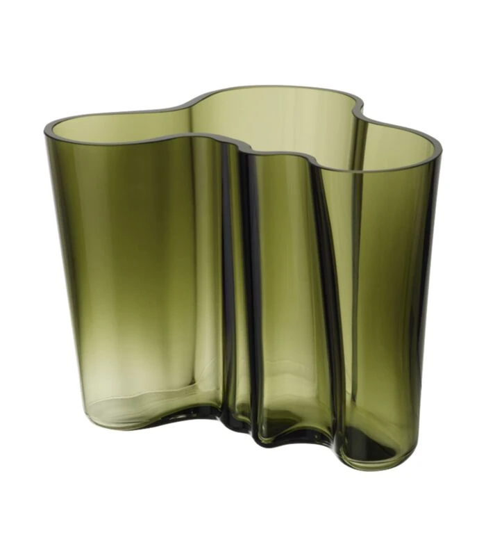 Iittala Alvar Aalto Collection Vaas 160mm Mosgroen 3 Iittala Alvar Aalto Collection Vaas 160mm Mosgroen