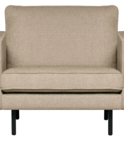 BePureHome Rodeo Stretched Fauteuil - Polyester - Sahara - 85x105x86