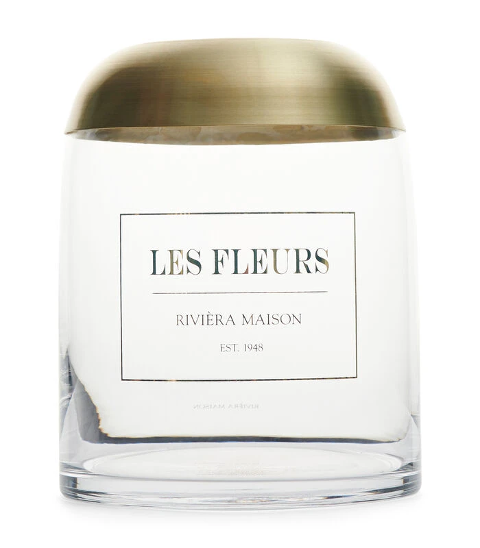 Glazen Vaas - Est 1948 Les Fleurs Vase - Transparant 3 Glazen Vaas - Est 1948 Les Fleurs Vase - Transparant