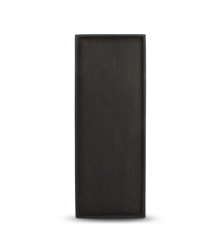 Serveerplank 40x15cm Hout Zwart Rural 4 Serveerplank 40x15cm Hout Zwart Rural - Afbeelding 2