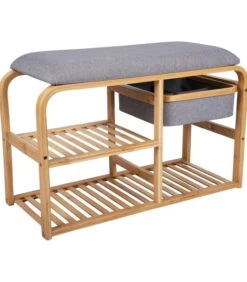 Leitmotiv Bank Dure - Bruin - 69,5x30x45 Cm -Thuis Accessoires Winkel 16acf07032834f568e6dc8471e5b53a5
