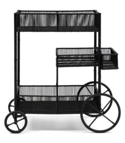 Keukentrolley - Drankbar - Punta Cana Trolley - Zwart
