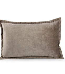 Thuis Accessoires Winkel 40 Kussen 60x40cm Velvet Taupe Lounge