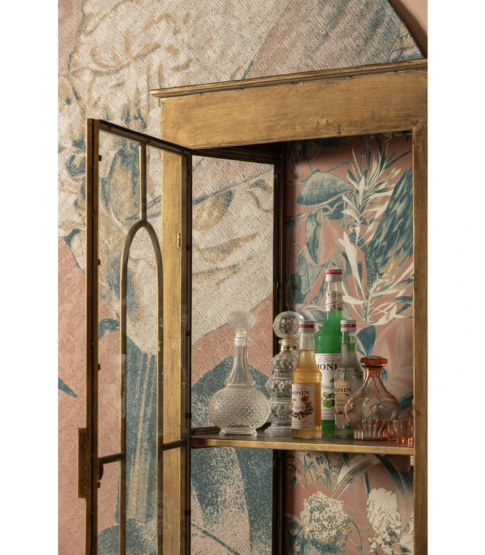 BePureHome Bouquet Vitrinekast - Metaal - Antique Brass - 180x60x39 5 BePureHome Bouquet Vitrinekast - Metaal - Antique Brass - 180x60x39 - Afbeelding 3