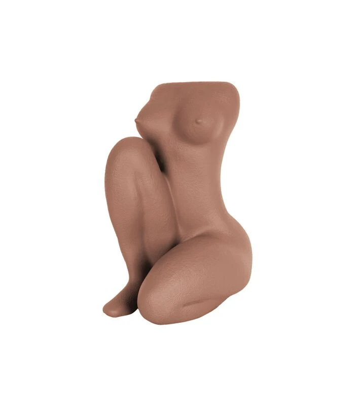 PRESENT TIME Bloempot Sitting Lady - Terracotta Oranje 4 PRESENT TIME Bloempot Sitting Lady - Terracotta Oranje - Afbeelding 2