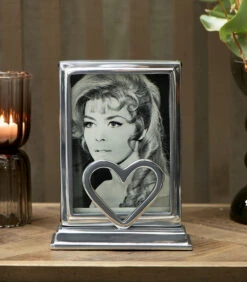 Fotolijst 13x18 - RM Heart Photo Frame - Zilver -Thuis Accessoires Winkel 21030ff91eff405f93d83d621f958df5