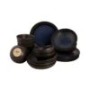 Palmer Serviesset Tama Stoneware 6-persoons 24-delig Blauw Zwart -Thuis Accessoires Winkel 21d8696586bb419e93931950a9ea5279