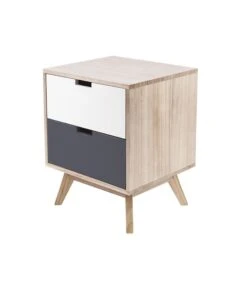 Leitmotiv Ladekast Snap Wood - Met 2 Lades - 42x36x51cm -Thuis Accessoires Winkel 234c432efbed453e99db27e985e181da