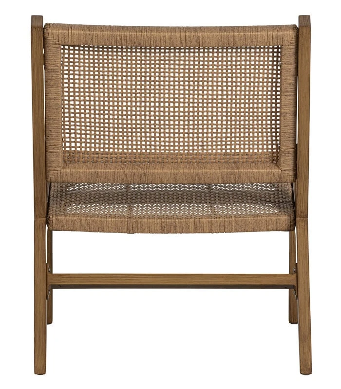 WOOOD Pem Fauteuil Outdoor - Aluminium - Naturel - Set Van 2 7 WOOOD Pem Fauteuil Outdoor - Aluminium - Naturel - Set Van 2 - Afbeelding 5