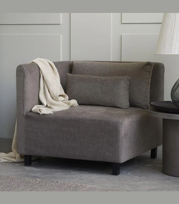 House Doctor Sofa - Hoekdeel - Hazel Night - Grijs/Bruin 4 House Doctor Sofa - Hoekdeel - Hazel Night - Grijs/Bruin - Afbeelding 2