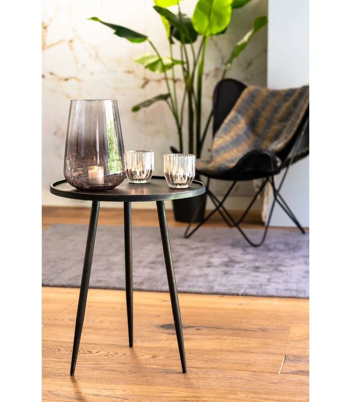 Bijzettafel Envira - Zink - Ø39,5cm 5 Bijzettafel Envira - Zink - Ø39,5cm - Afbeelding 3