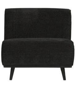 BePureHome Statement 1-Zits Element - Ribstof - Graphite - 77x79x93