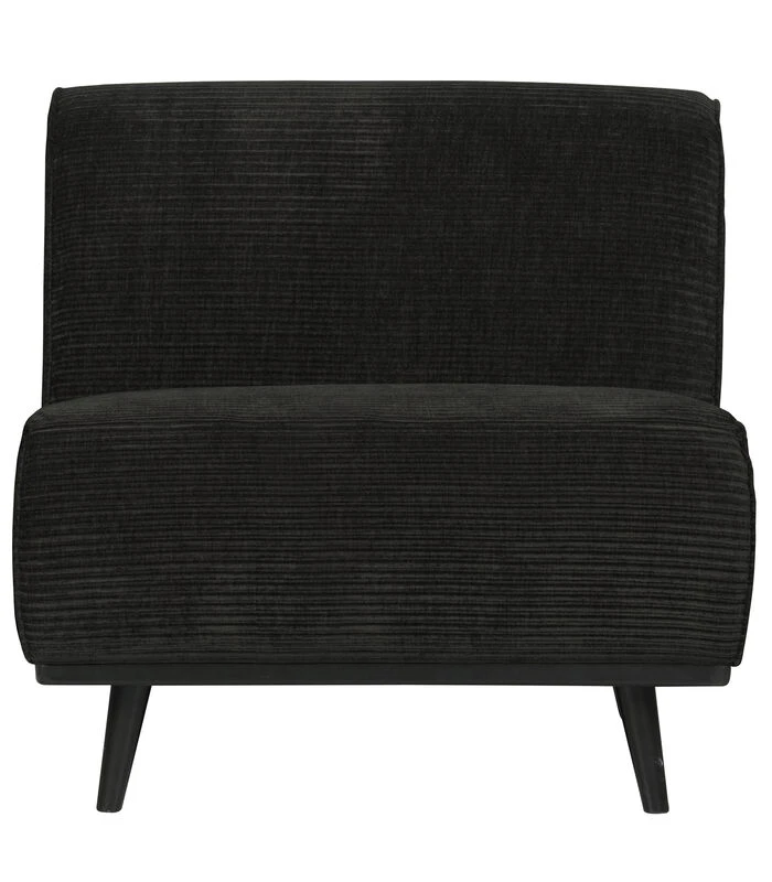 BePureHome Statement 1-Zits Element - Ribstof - Graphite - 77x79x93 3 BePureHome Statement 1-Zits Element - Ribstof - Graphite - 77x79x93