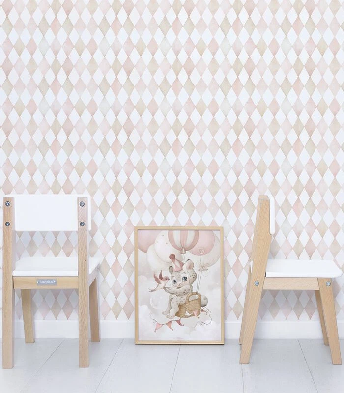 SELENE Behang - Harlekijn Patroon 4 SELENE Behang - Harlekijn Patroon - Afbeelding 2