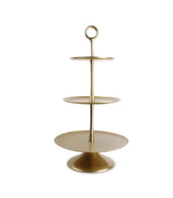 Serveertoren Decoratief 38xH68cm Goud Palace