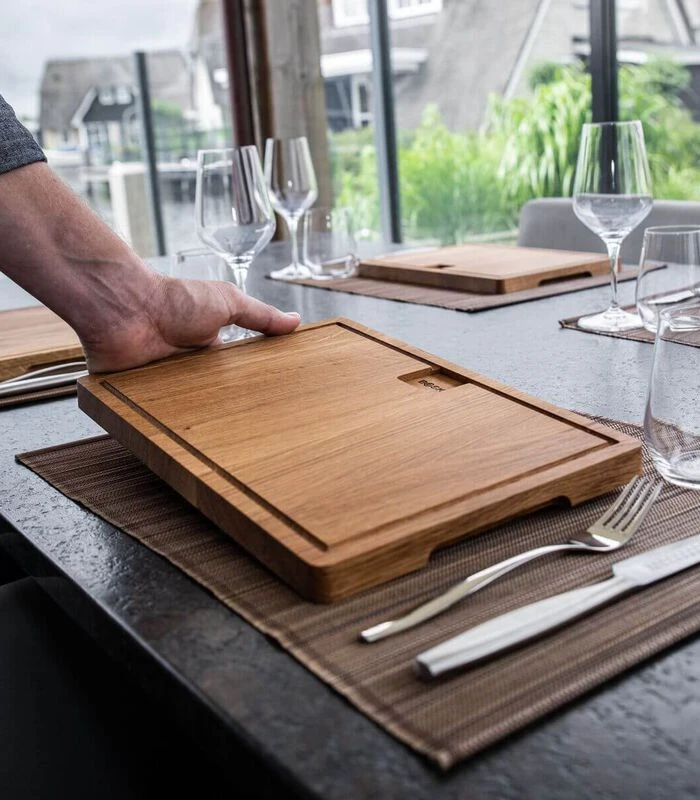 Dining Board Friends M - Eikenhout - Voor Elke Maaltijd - Serveerplank 4 Dining Board Friends M - Eikenhout - Voor Elke Maaltijd - Serveerplank - Afbeelding 2