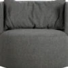 VTwonen Explore Fauteuil - Boucle - Staalgrijs - 81x96x92