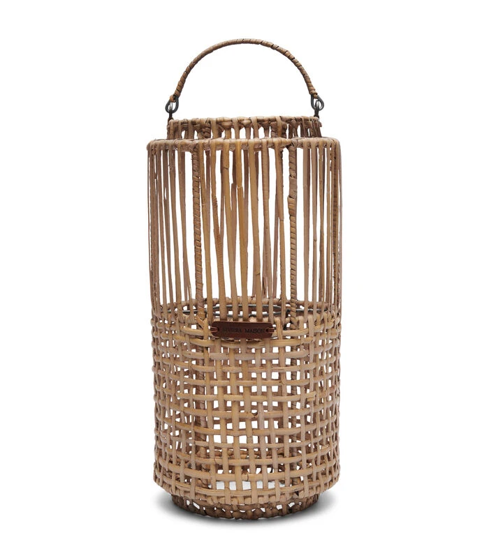 Lantaarn, Windlicht, Kaarsenhouder - Webbing - Bruin 3 Lantaarn, Windlicht, Kaarsenhouder - Webbing - Bruin