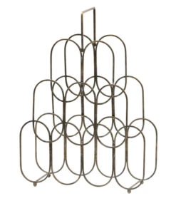 BePureHome Feast Wijnrek - Metaal - Antique Brass - 56x41x15 -Thuis Accessoires Winkel 2bd448721eca4ec3ab27777ae59c419f