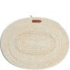 Placemat Ovaal, Gevochten Onderlegger - Crystal Bay - Wit/ Beige -Thuis Accessoires Winkel 2c3504d8b4554f10a73a05ef8a3ce1ba