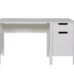 WOOOD Jade Bureau - Grenen - Wit - 75x135x58
