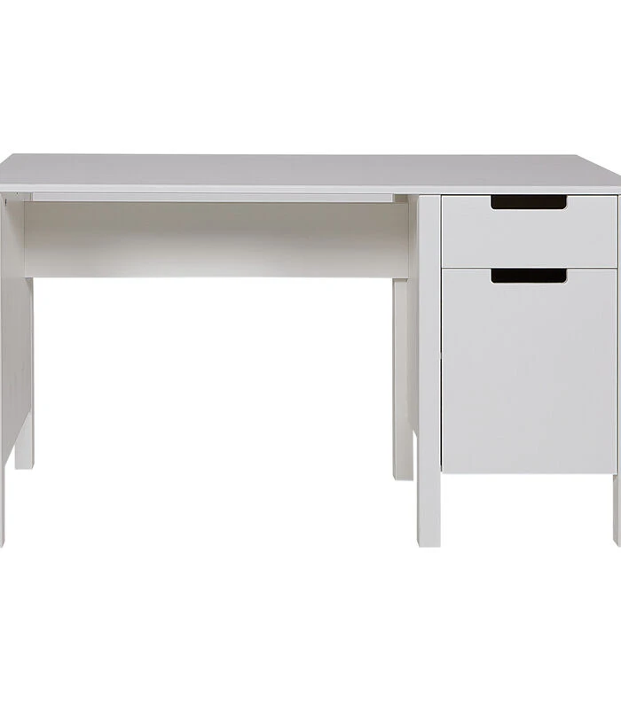 WOOOD Jade Bureau - Grenen - Wit - 75x135x58 3 WOOOD Jade Bureau - Grenen - Wit - 75x135x58