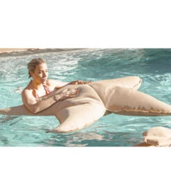 Drijvende XL-buitenpoef Zeestervorm Raffia-effect -Thuis Accessoires Winkel 2f7ab0cf3379474bafc8cad0cb09b94e