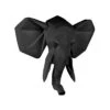 PRESENT TIME Wandhanger Origami Elephant - Polyresin Mat Zwart - 45x39,5x14cm 2 PRESENT TIME Wandhanger Origami Elephant - Polyresin Mat Zwart - 45x39,5x14cm -Thuis Accessoires Winkel 2fa212b5e4b248e28e610c4fd0040d9a