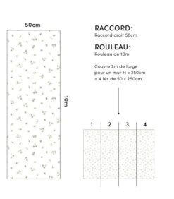 BRAYLYNN Behang - Kleine Bloemen Patroon -Thuis Accessoires Winkel 300214452fd84c728ffe4a401693ad3c